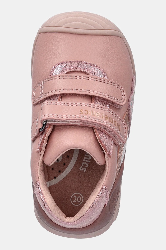 Biomecanics scarpe basse in pelle bambini rosa 251102