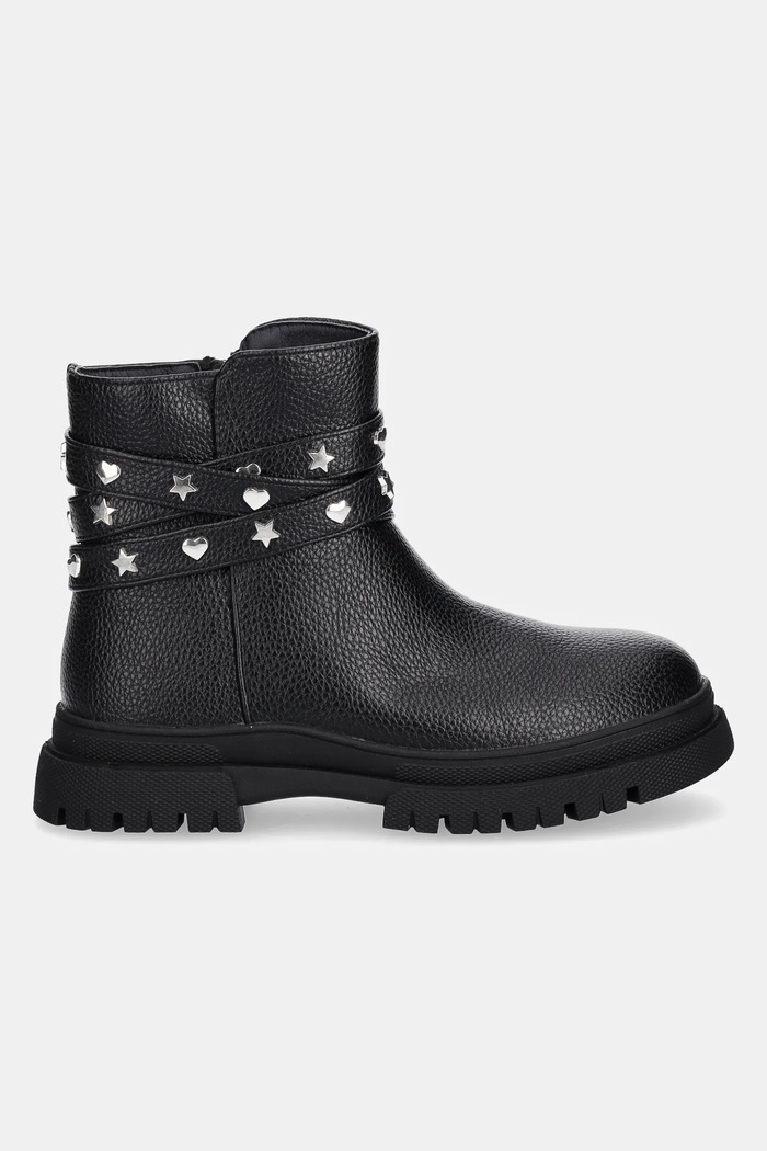 Garvalin botki dziecięce 251566 czarny AW25