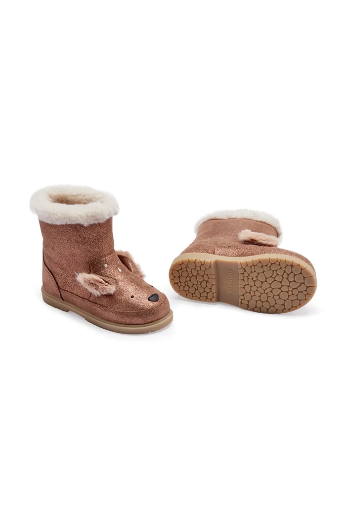 Donsje scarpe invernali Eloniek Boots Deer isolamento sintetico marrone 2031801.22.28