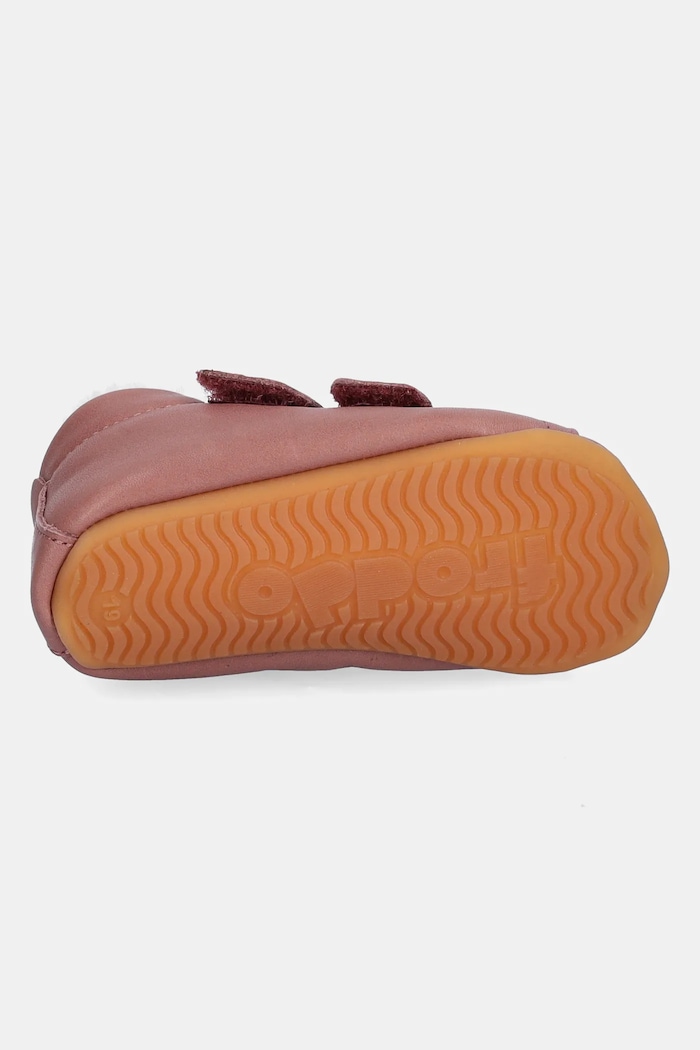 Kožené topánky pre bábätká Froddo PREWALKERS FURRY BASIC G1130022.G ružová