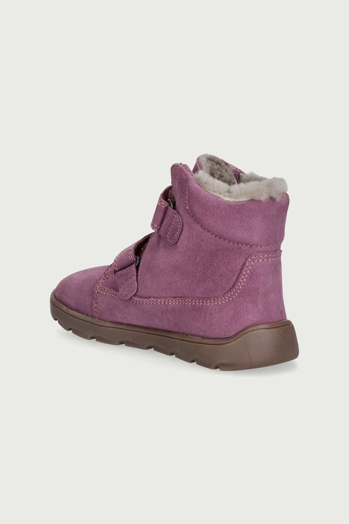 Deklice Froddo Čevlji zimski otroški semišasti ZERU TEX FURRY BAREFOOT G2110151.G.25.30 vijolična