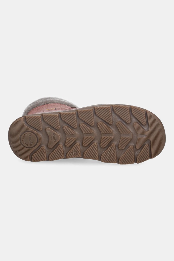 Detské zimné semišové topánky Froddo ZERU TEX COSY BAREFOOT Froddo ružová G3110258.G.31.35