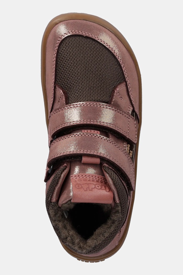 Dětské boty Froddo BAREFOOT TEX WOOL růžová G3110266.9W.25.30