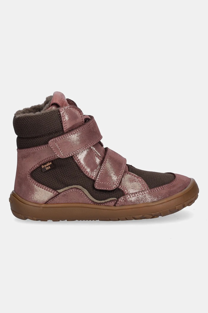 Detské zimné topánky Froddo BAREFOOT TEX WINTER G3160247.8.25.30 ružová AW25