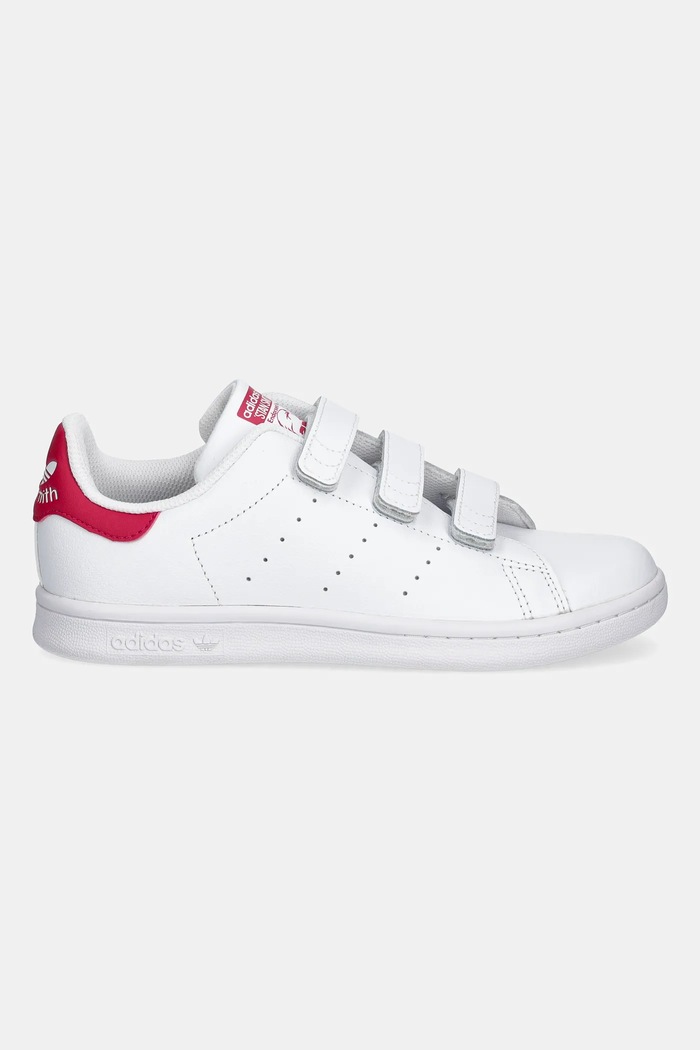Детски кожени маратонки adidas Originals STAN SMITH JP9719 бял AW25