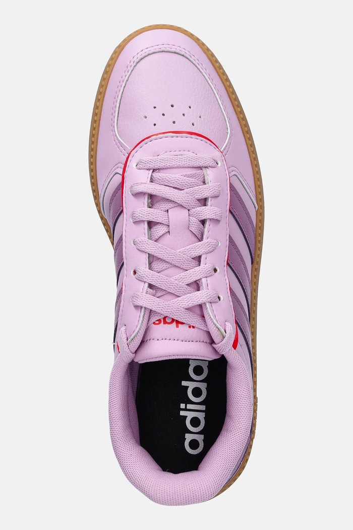 Παιδικά sneakers adidas BREAKNET SLEEK μωβ JQ3057