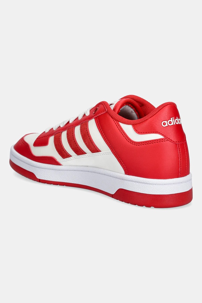 Chłopiec adidas Originals Sneakersy RAPID COURT LOW JR0164 czerwony