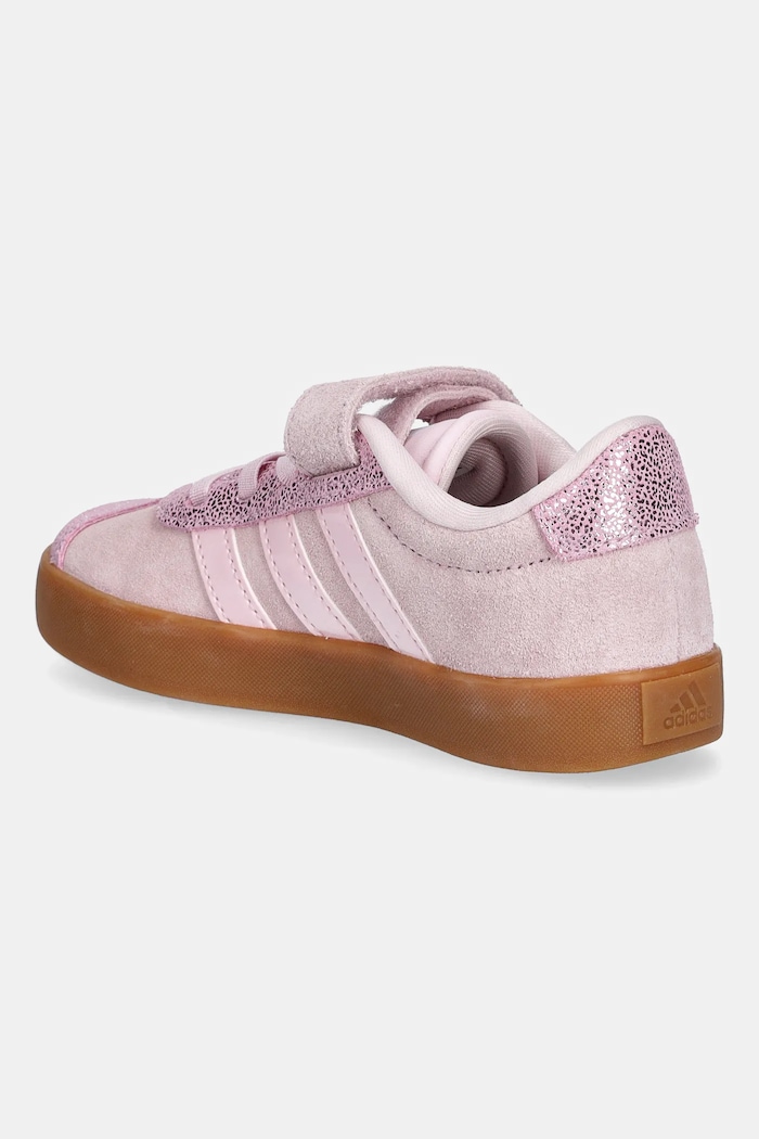 Dječaci Dječje tenisice od brušene kože adidas VL COURT 3.0 JP7835 roza