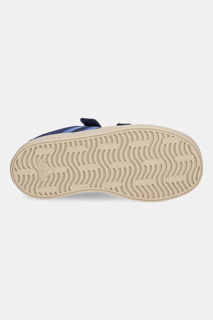Dječje tenisice od brušene kože adidas VL COURT 3.0 JP7876 mornarsko plava
