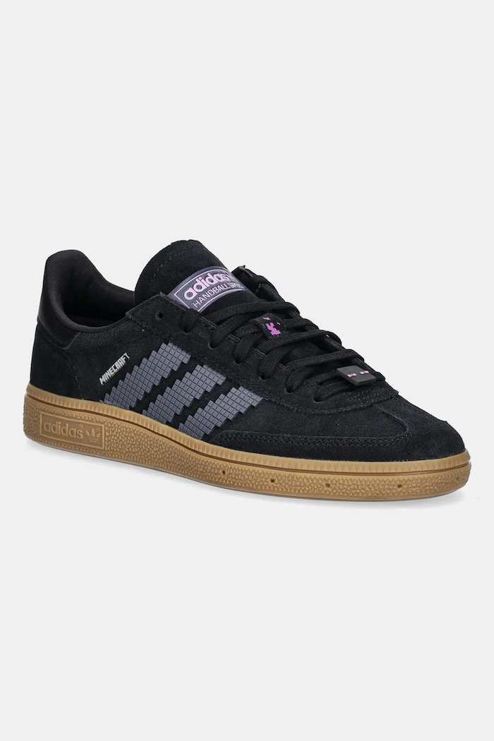 adidas Originals sneakersy zamszowe dziecięce HANDBALL SPEZIAL syntetyczny czarny JP7995