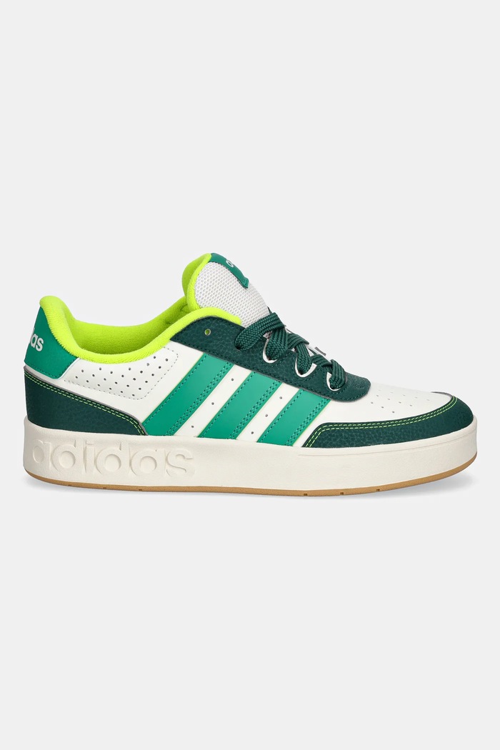 adidas sneakersy dziecięce BREAKBASE JP9930 zielony AW25