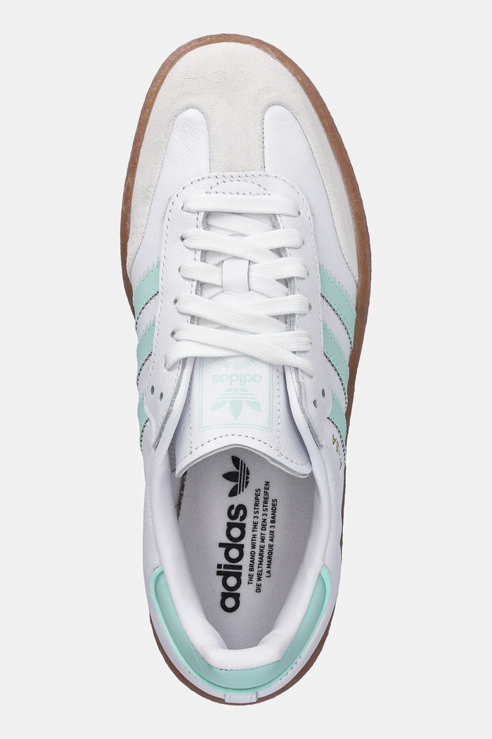 Detské tenisky adidas Originals SAMBAE biela JQ1314