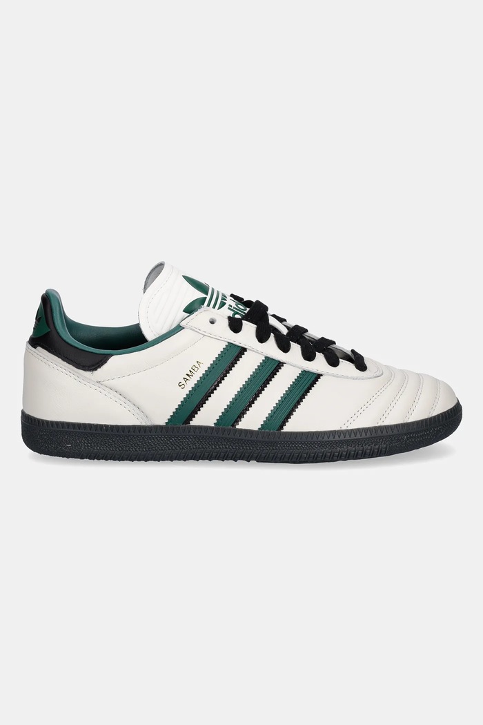 Кожени маратонки adidas Originals SAMBA JQ1323 бежов AW25