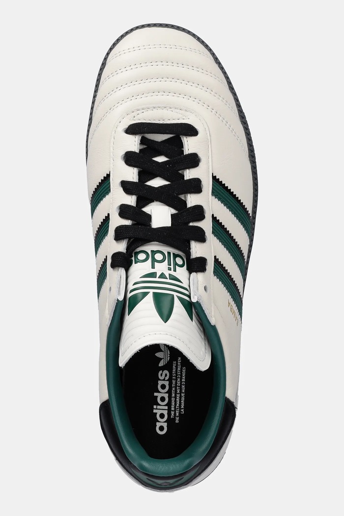 Кожени маратонки adidas Originals SAMBA бежов JQ1323