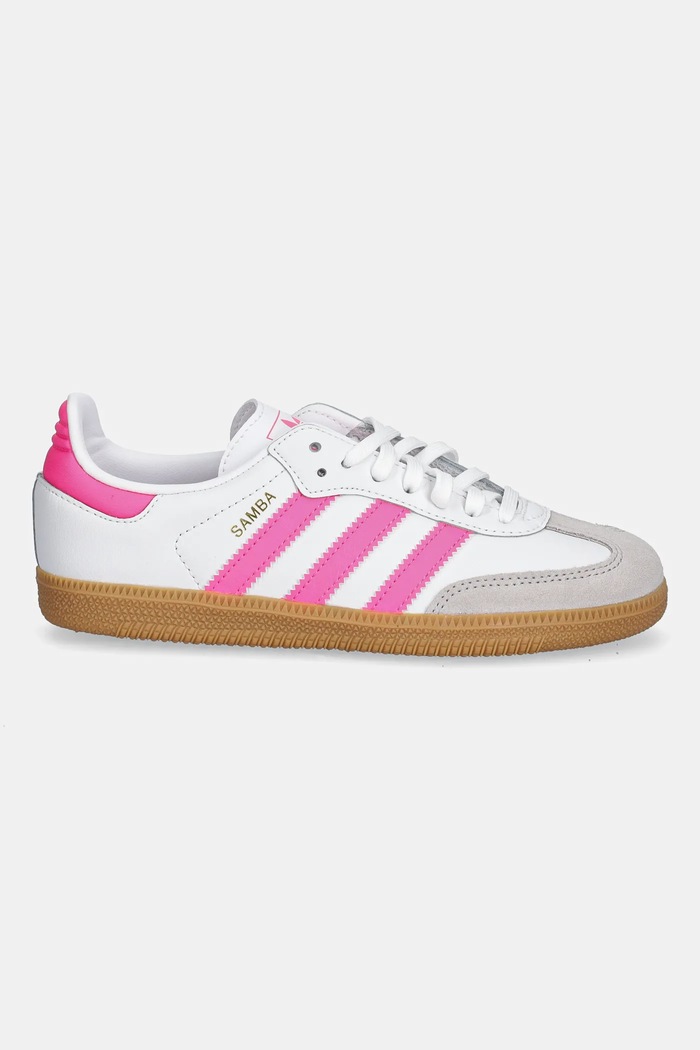 adidas Originals sneakersy dziecięce SAMBA OG JQ2827 biały AW25