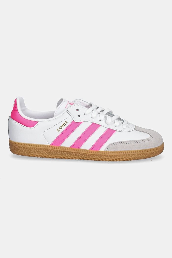 adidas Originals sneakersy dziecięce SAMBA OG JQ2827 biały AW25