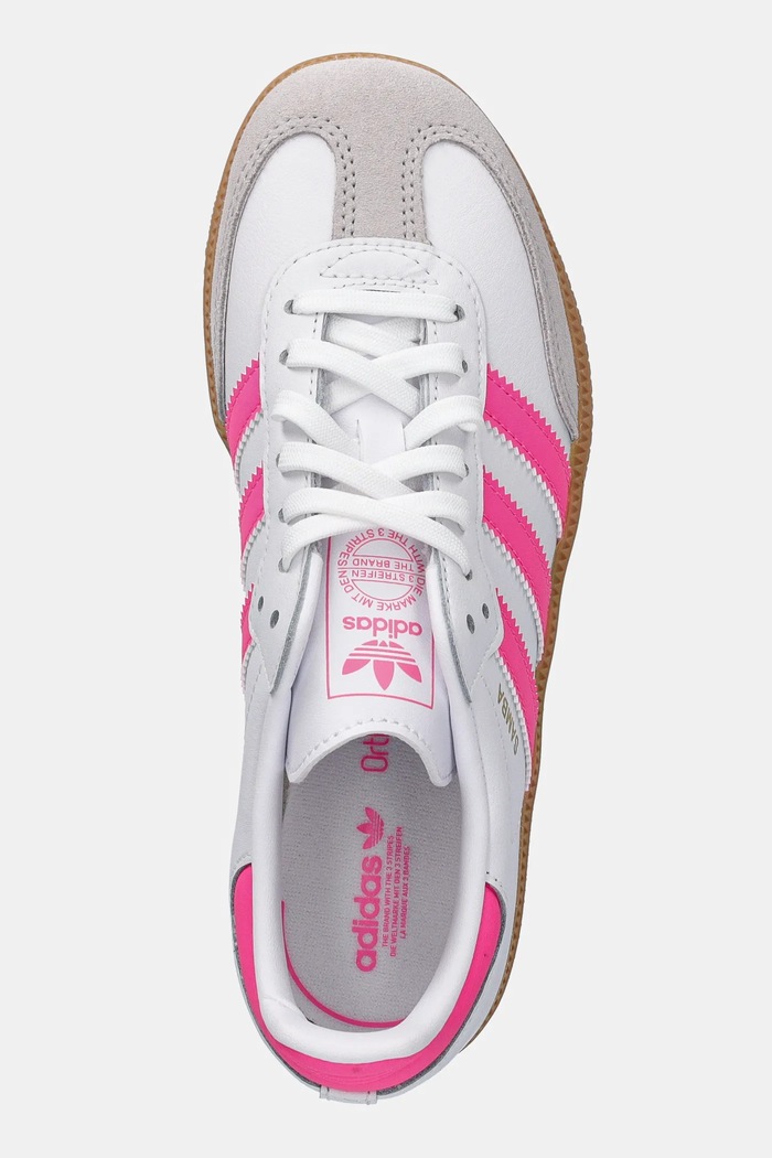 adidas Originals sneakersy dziecięce SAMBA OG biały JQ2827