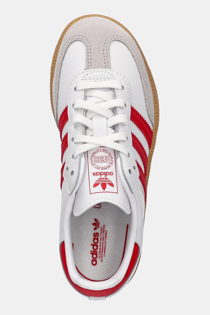 adidas Originals sneakersy dziecięce SAMBA OG biały JQ2829