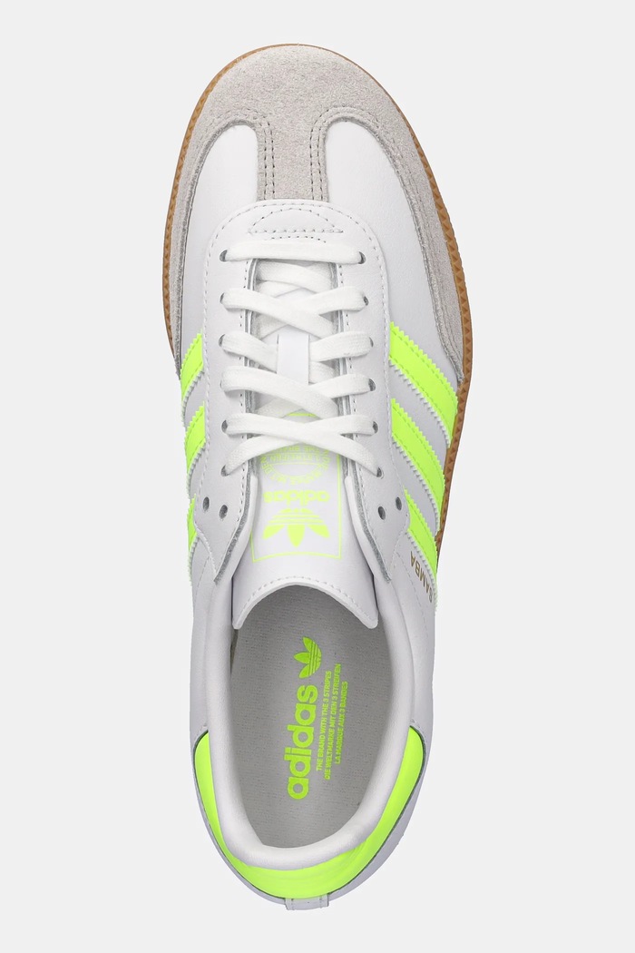 Dětské tenisky adidas Originals SAMBA OG bílá JQ2830