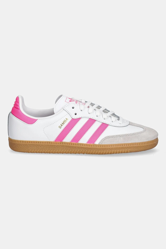 adidas Originals sneakersy dziecięce SAMBA OG JQ2831 biały AW25