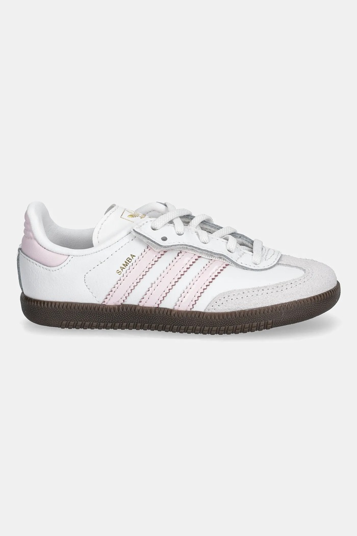 Detské tenisky adidas Originals SAMBA OG JQ2847 biela AW25