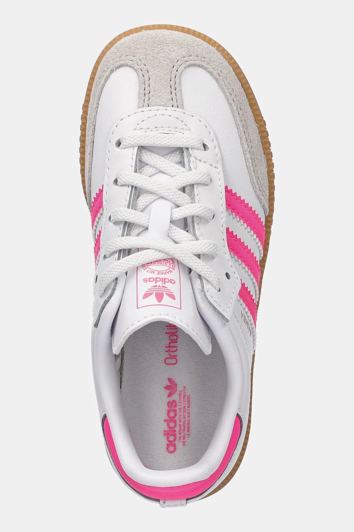 adidas Originals sneakersy dziecięce SAMBA OG biały JQ3188