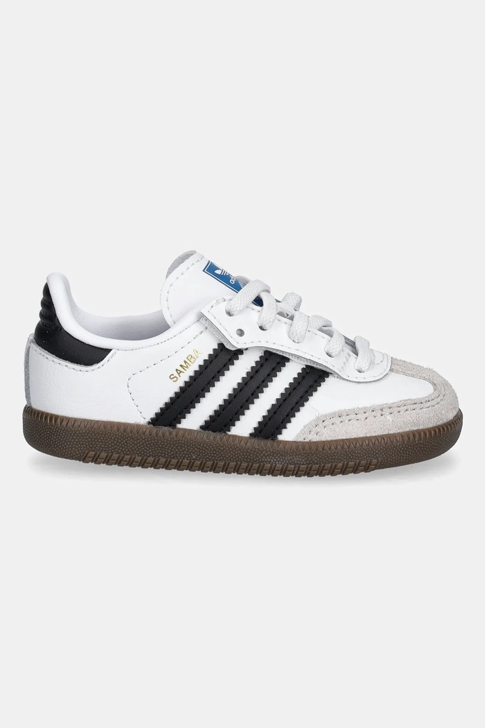 Detské tenisky adidas Originals SAMBA OG JQ3191 biela SS26