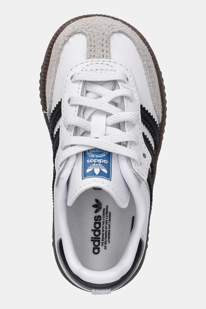 Detské tenisky adidas Originals SAMBA OG biela JQ3191