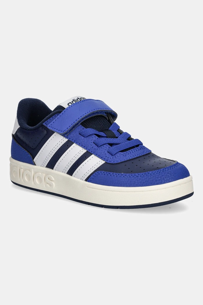 Dětské tenisky adidas BREAKBASE imitace kůže modrá JQ3691