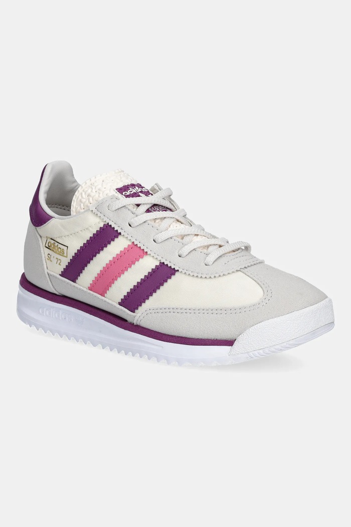 Otroške superge adidas Originals SL 72 RS Imitacija zrnatega usnja bež JQ5963