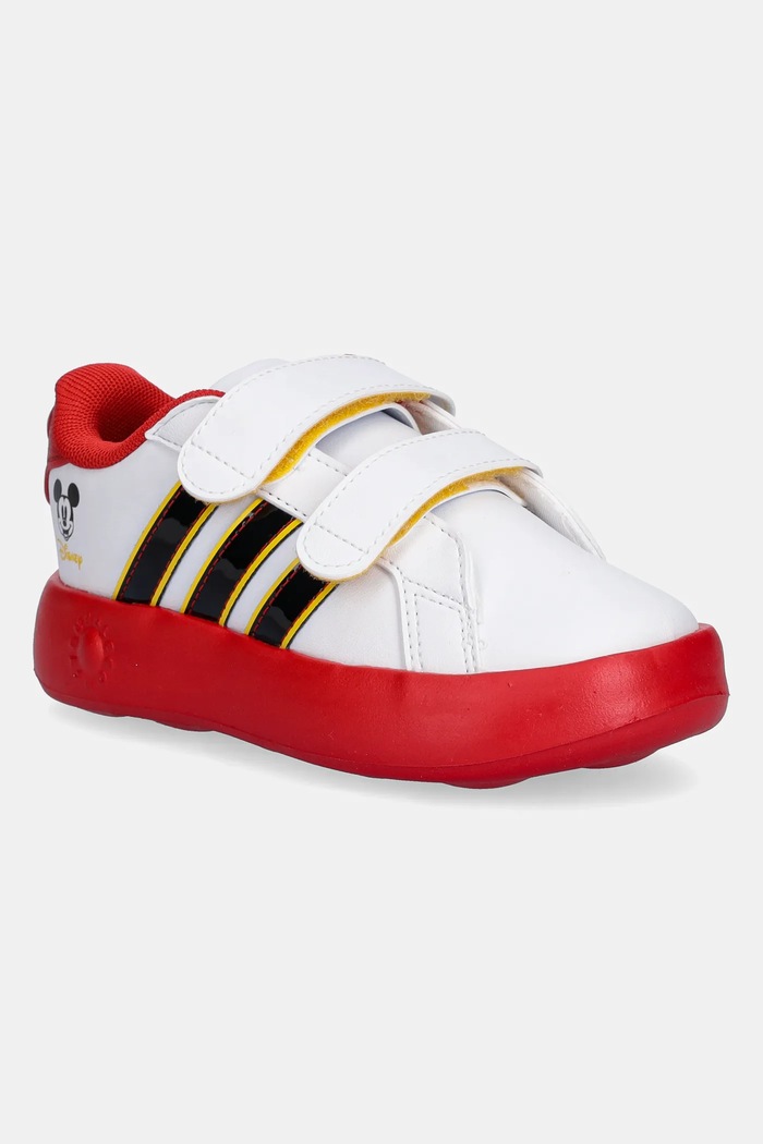 Детски маратонки adidas GRAND COURT MICKEY Анимационни герои бял JQ8070