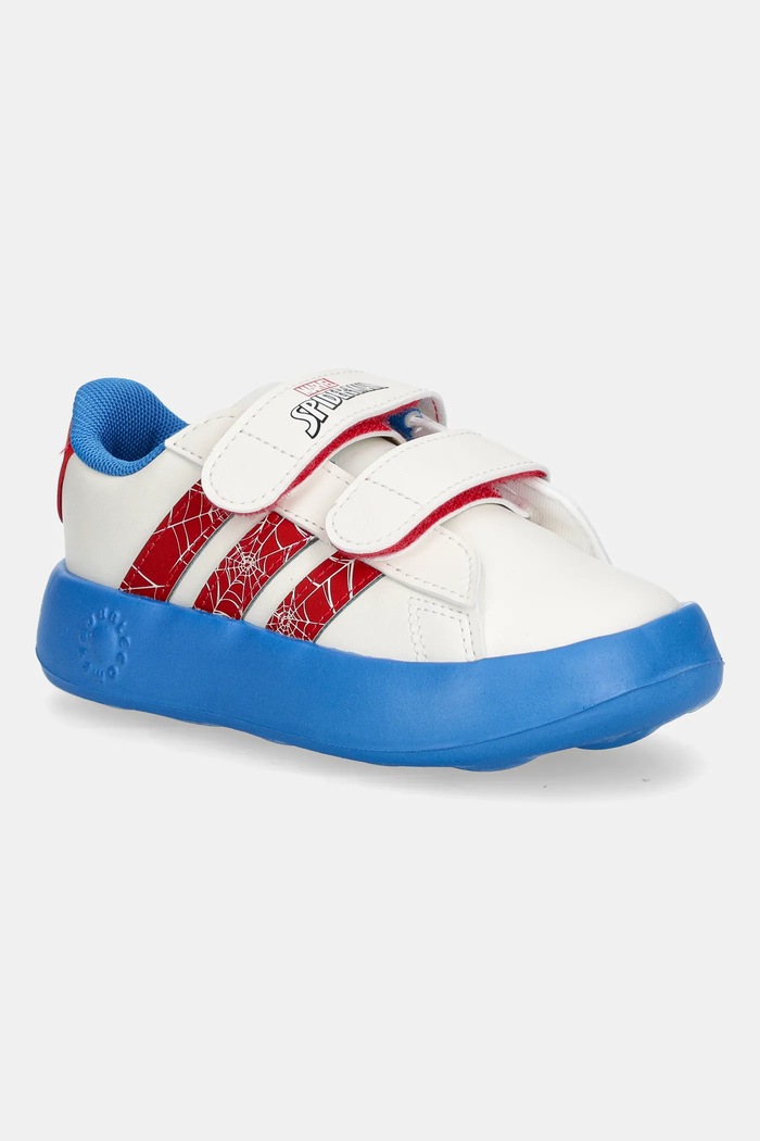 Детски маратонки adidas GRAND COURT SPIDER-MAN Анимационни герои бежов JQ8072