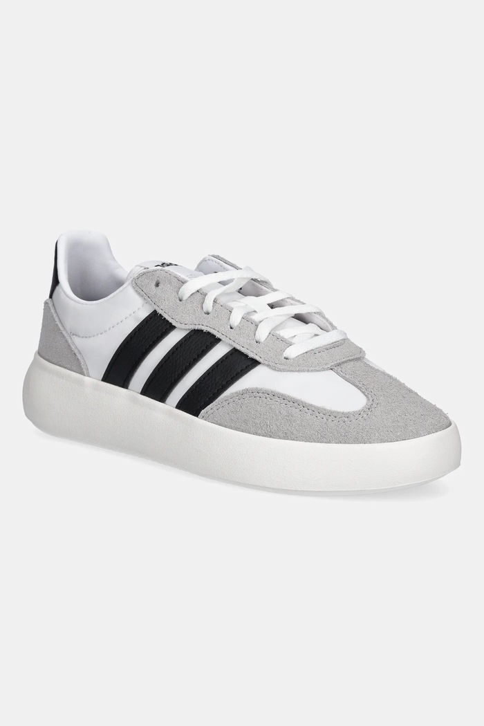adidas sneakersy BARREDA DECODE skóra zamszowa szary JQ8854