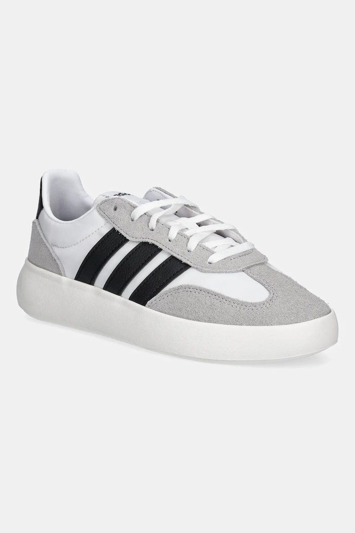 adidas sneakersy BARREDA DECODE skóra zamszowa szary JQ8854