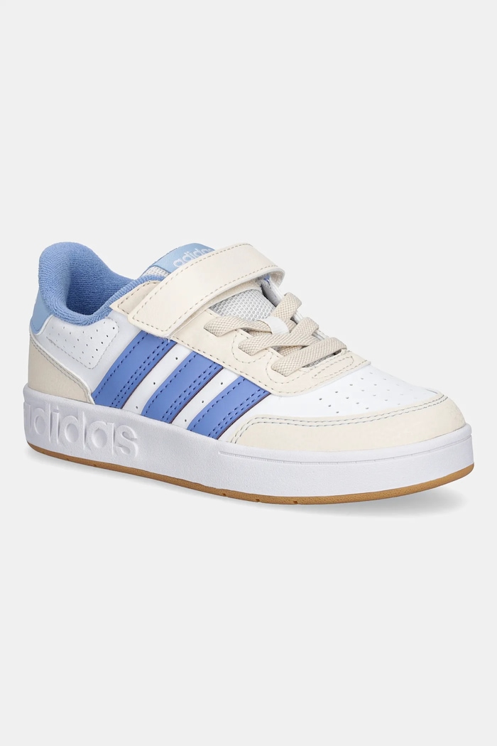 Dětské tenisky adidas BREAKBASE imitace kůže béžová JR0205