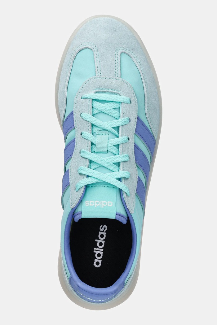 Кожени маратонки adidas BARREDA DECODE тюркоазен JR0758