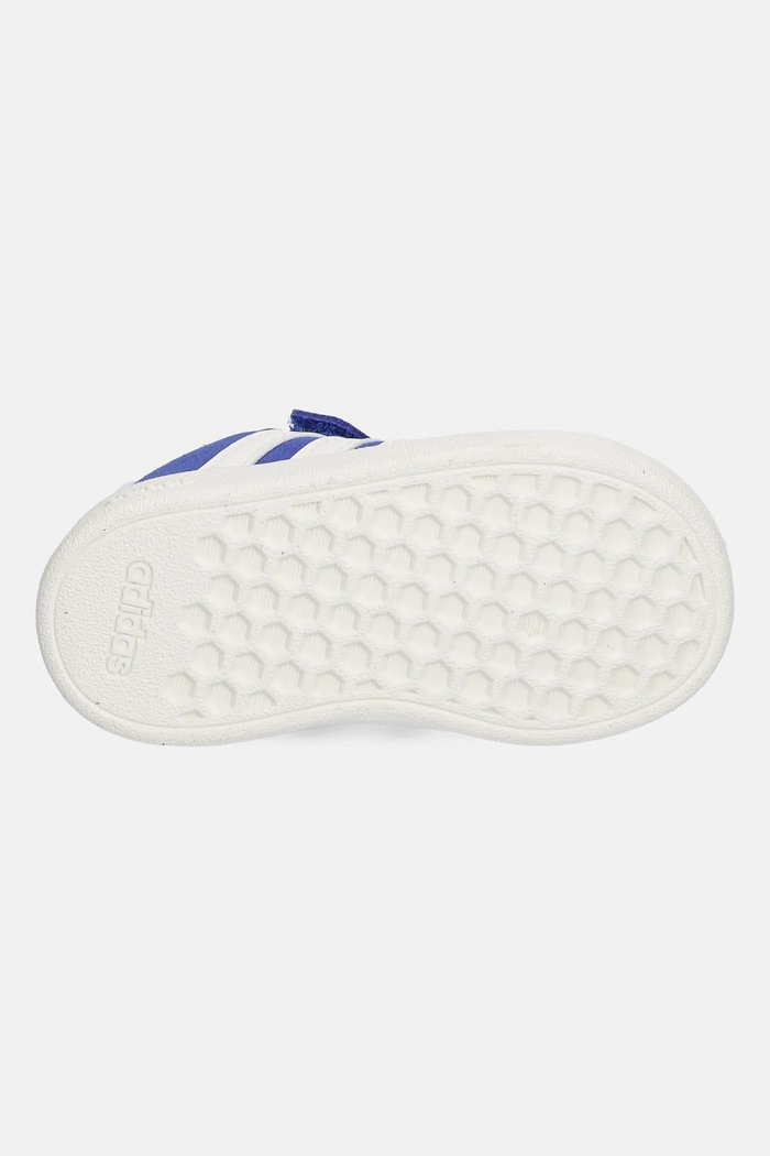 Dětské semišové tenisky adidas GRAND COURT 00s JR0780 modrá