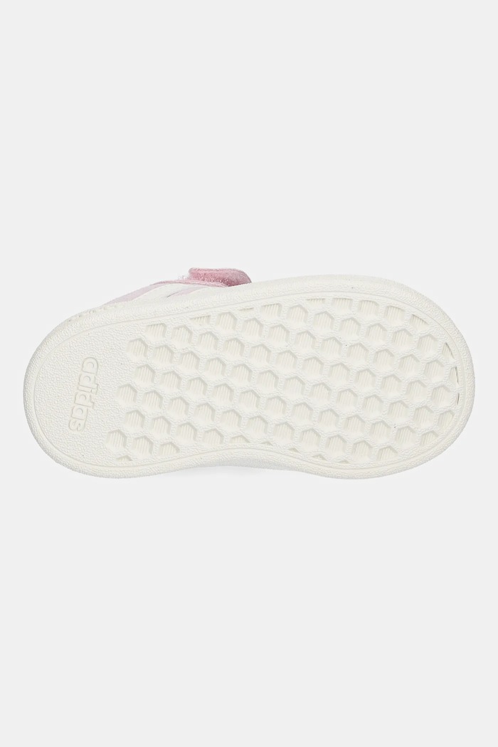 Детски велурени маратонки adidas GRAND COURT 00s JR0781 розов