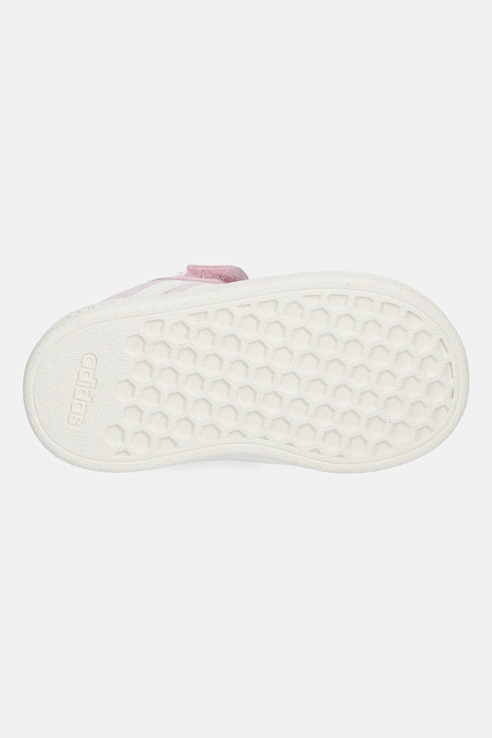Детски велурени маратонки adidas GRAND COURT 00s JR0781 розов