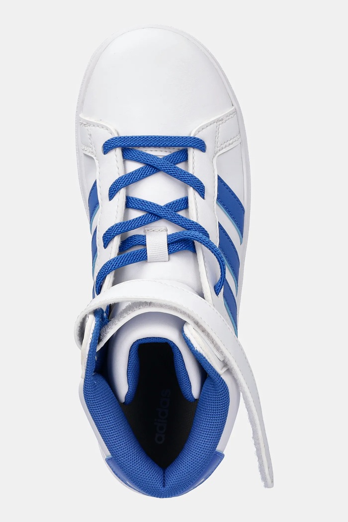 Otroške superge adidas GRAND COURT MID bela JR0800