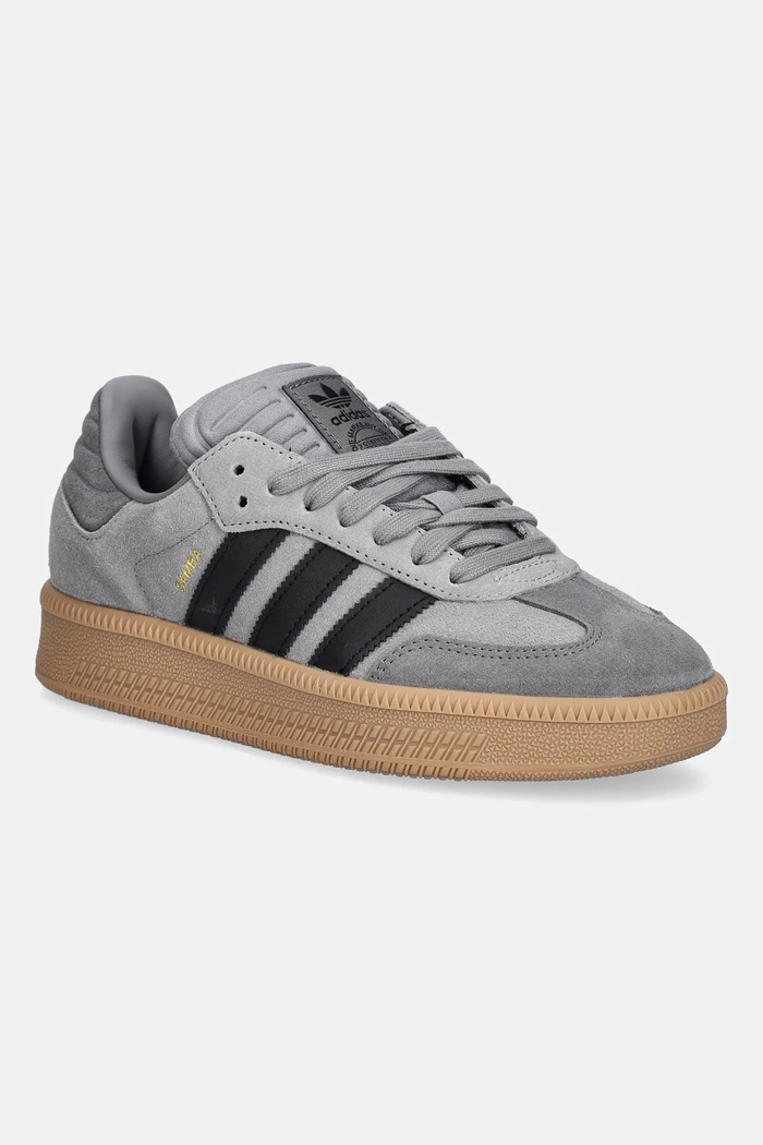 adidas Originals sneakersy dziecięce SAMBA XLG tekstylny szary JR1635