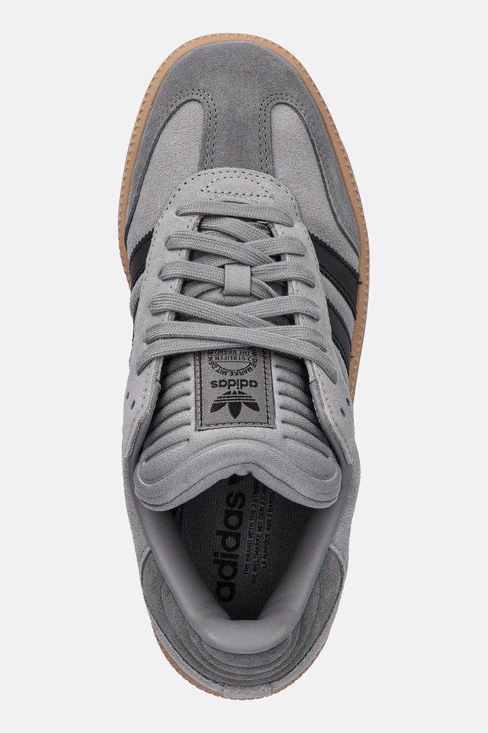 adidas Originals sneakersy dziecięce SAMBA XLG szary JR1635