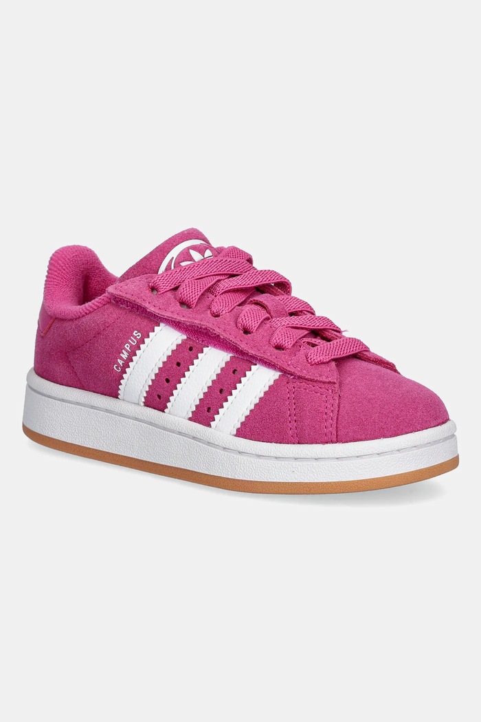 adidas Originals sneakersy zamszowe dziecięce CAMPUS 00s niska różowy JR7420