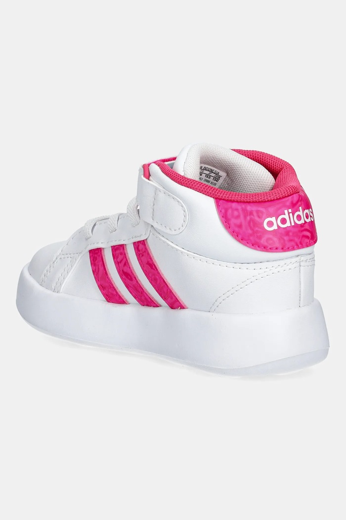 Chlapec Detské tenisky adidas GRAND COURT MID JS1682 biela