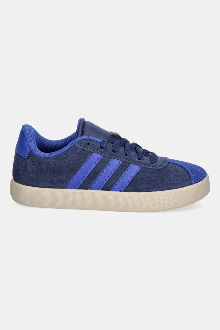 Детски велурени маратонки adidas VL COURT 3.0 JS3489 тъмносин AW25