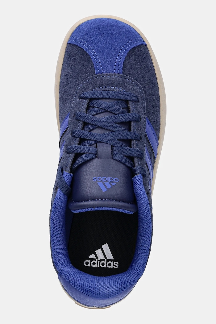 Детски велурени маратонки adidas VL COURT 3.0 тъмносин JS3489
