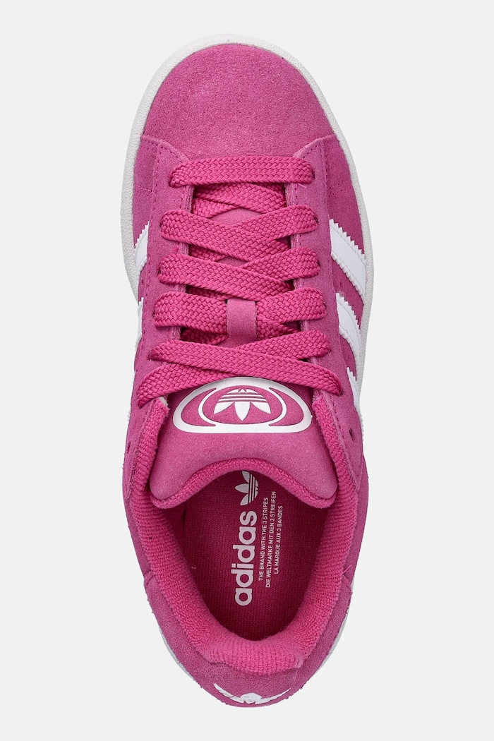 Otroške superge iz semiša adidas Originals CAMPUS 00s roza JS3847