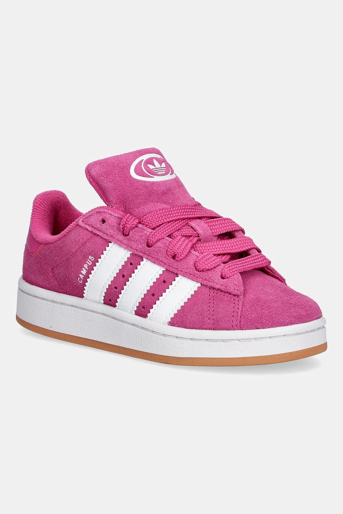 Otroške superge adidas Originals CAMPUS 00s Semiš roza JS3850