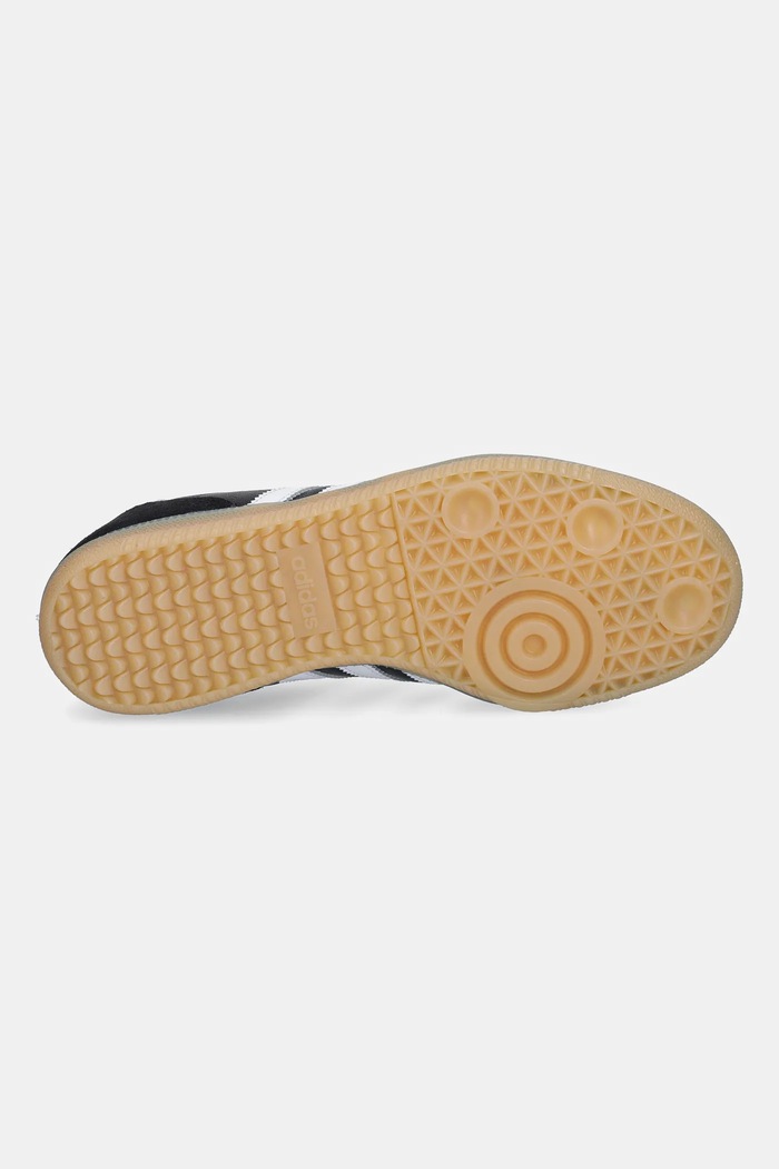 adidas Originals sneakersy skórzane dziecięce SAMBA JQ1326 czarny