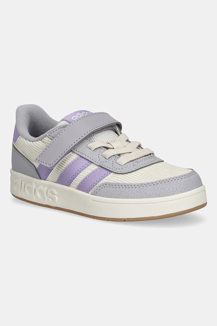 adidas sneakersy dziecięce BREAKBASE syntetyczny beżowy JQ3107